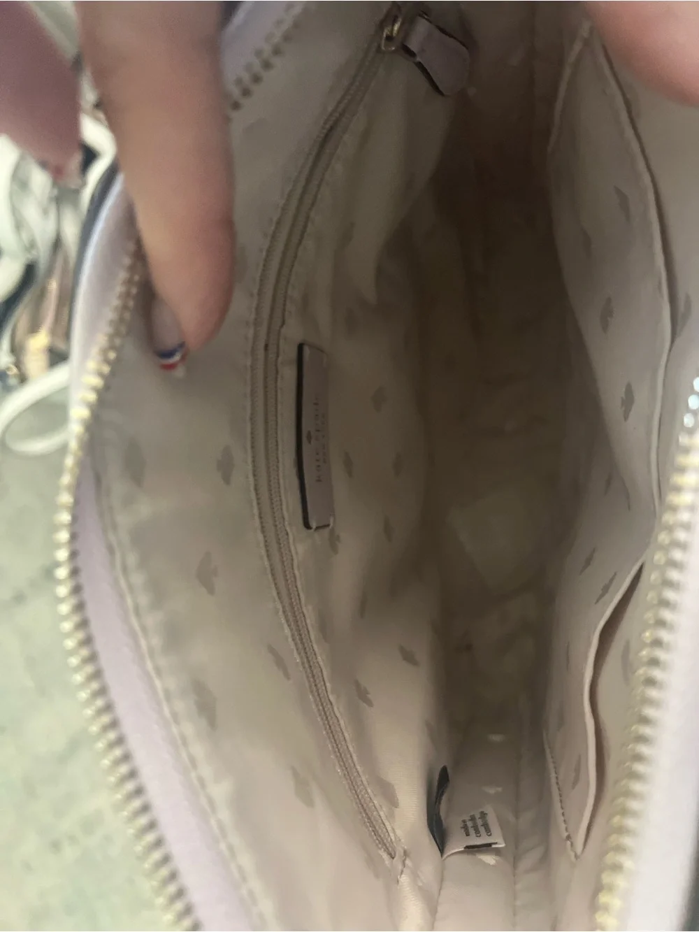 kate spade compact leather